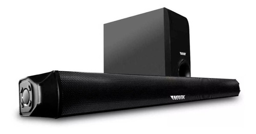 Home Theater Barra De Sonido Novik 2.1 Subwoofer 150w 