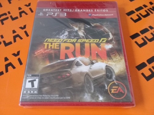 Need For Speed: The Run Ps3 Sellado Nuevo Físico Envíos