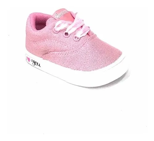 Zapatillas de online nena con brillos