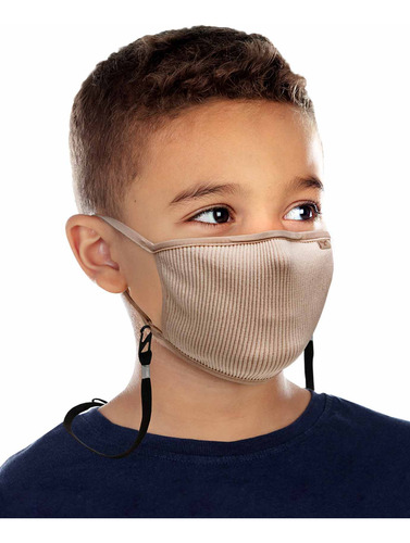 Mascara Filtrante Lavable Niños Fu+ Beige -xs Naroo Mask