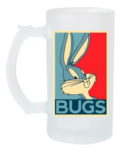 Tarro Cervecero 16oz Bugs Bunny Looney Tunes