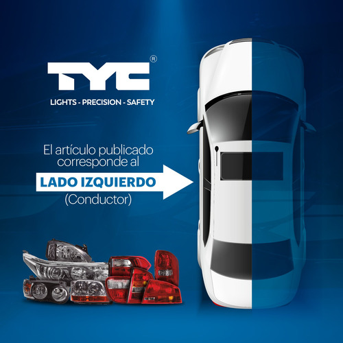 Imagen 5 de 10 de Faro Trasero Tipo Koito Izquierdo Toyota Hilux 16/19