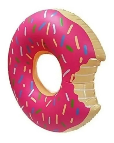 Flotador Inflable Diseño Donut  80cm Piscinas Inflables Niño