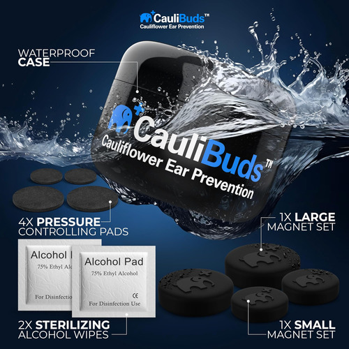 Caulibuds Imanes De Oreja De Coliflor - Kit De Compresión D