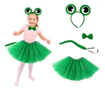 Comprar * Disfraz Rana Niña Primavera Tutu + Diadema Ranita Disfraz Primavera Niñas