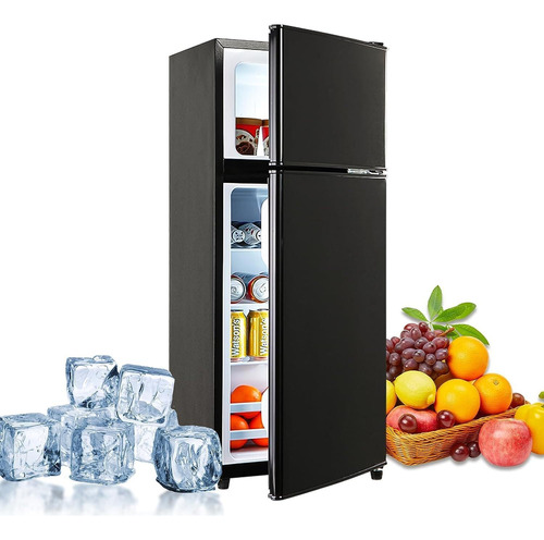 Mini Refrigerador Con Congelador, Mini Refrigerador De 3.5 P
