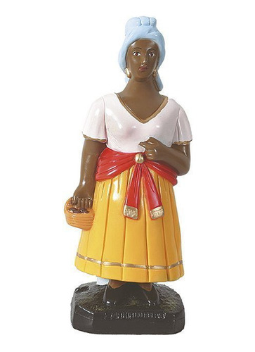 Figura Imagen Bahiana María De La Cesta 35cm