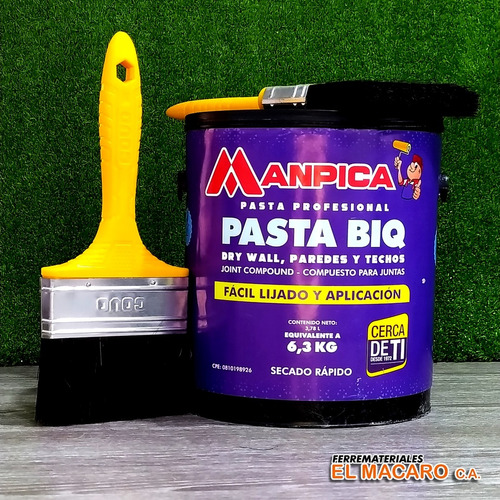 Manpica Pasta Profesional Dry Wall - Paredes Y Techos