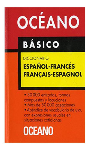 Océano Básico Diccionario Español - Francés Varios Autores 