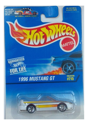 Hot Wheels 1996 Mustang Gt #715 Año: L2aos