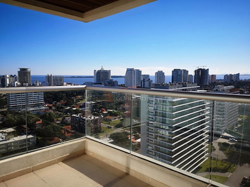 Imagen 11 de 30 de Espectacular Apartamento En Venta En Punta Del Este Piso Alto Con Vista A La Mansa