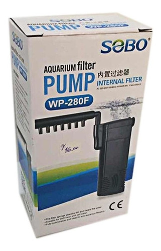 Filtro Interno Sobo Wp-280f 500l/h Acuarios Peceras