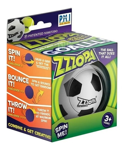 Zzzopa Pelota Gira Y Rebota Spinner Zzz9010 Tictoys