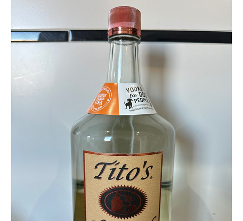Vodka Titos Botella Grande 1.75 Litros