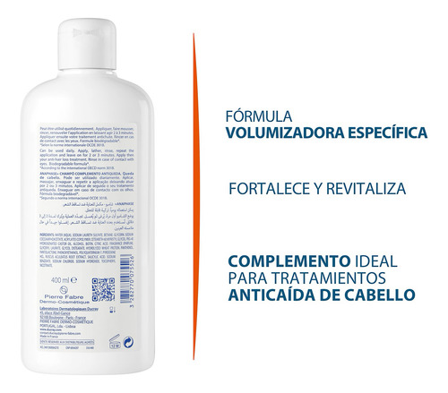 Kit 2 Ducray Anaphase Shampoo 400 Ml