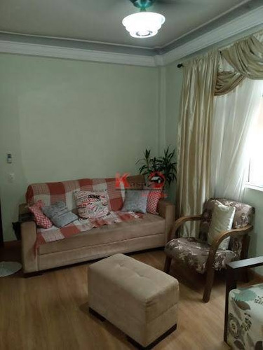 Apartamento Com 2 Dormitórios À Venda Por R$ 320.000,00 - Encruzilhada - Santos/sp - Ap10087