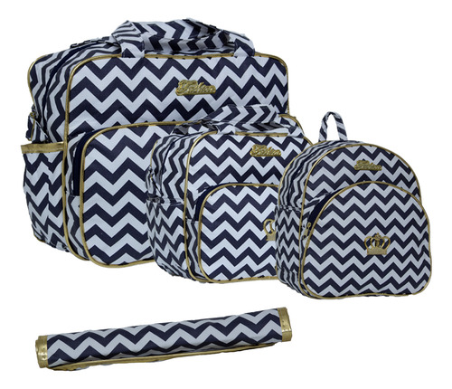 Mochila Maternidade Bolsa Mamãe Bebê Multifunção Plike Baby