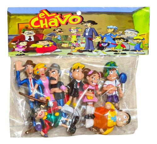 Set Figuras Vecindad Del Chavo Del Ocho Quico
