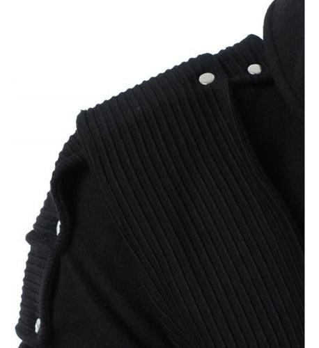 Sudadera Con Capucha Retro De Manga Larga Con Cordón Oscuro,