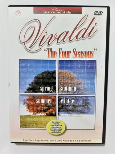 Antonio Vivaldi Dvd The Four Seasons