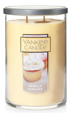 Yankee Candle Vanilla Cupcake Perfumado, Clásico 22oz Large 