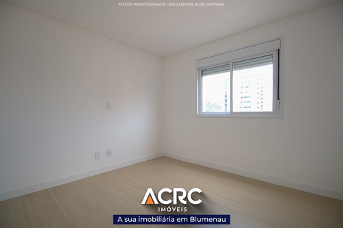 Imagem 9 de 18 de Acrc Imóveis - Apartamento Novo Com Aquecimento A Gás E Piscina Para Venda No Bairro Ponta Aguda - Ap04245 - 69267064