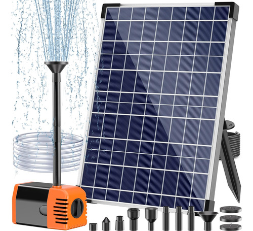 Bomba De Estanque Solar, Kit De Bomba De Agua Solar De ...