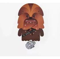 Comprar Reloj Péndulo Madera Niños Adultos Chewie Star Wars Woodaloo