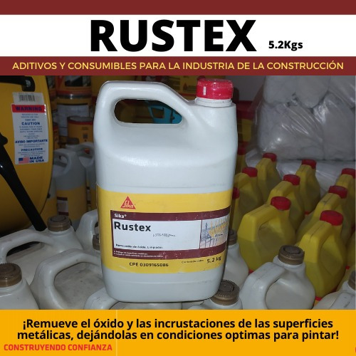 Sika Rustex Protege Las Superficies Metálicas 5.2kg