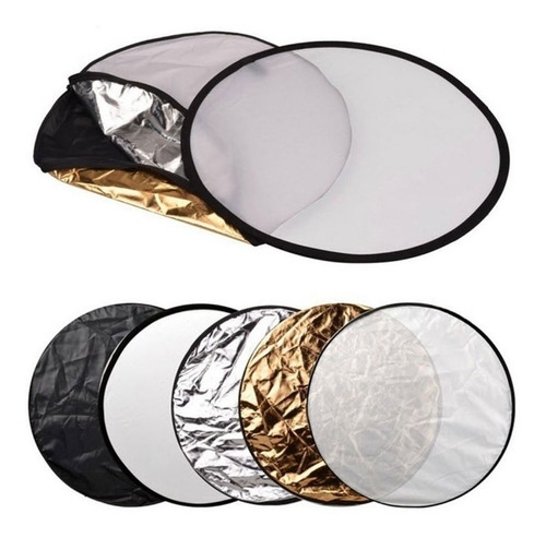 Flex Reflector Luz Flash 5 En 1 De 80 Cm