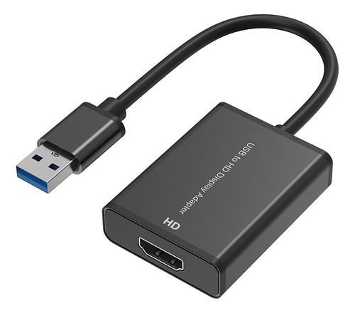 Adaptador Conversor De Audio Y Vídeo Compatible Con Hdmi Usb