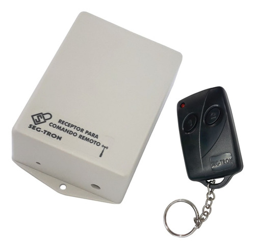 Controle Remoto Seg-tron T10 2 Botões + R12u - Alcance 60m