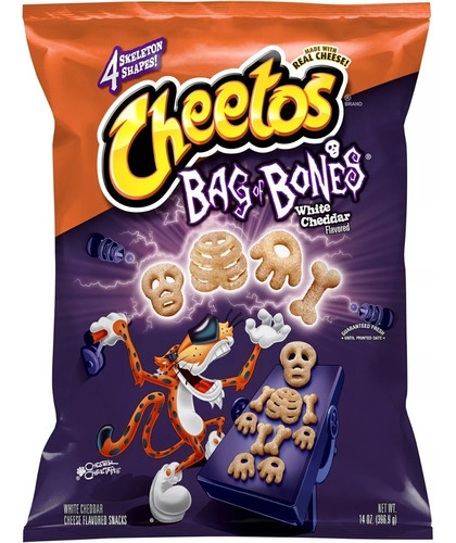Cheetos Bag Of Bones White Cheddar 396.9g Americanos