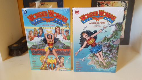 Wonder Woman By George Perez Omnibus Vol. 1 Y 2 Dc Inglés