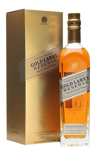 Whisky Johnnie Walker Gold Reserve 750ml Zetta Bebidas