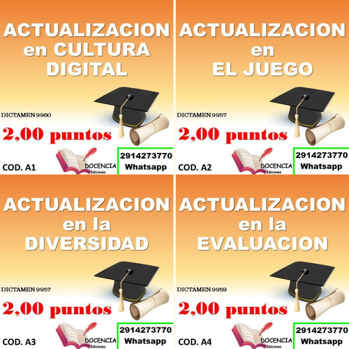 Imagen 2 de 7 de Diplomaturas Act Tramo Pedagogico Puntaje Pcia Buenos Aires
