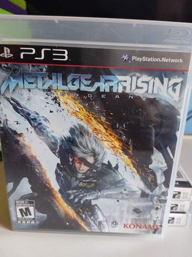 Jogo Metal Gear Rising Para Ps3 