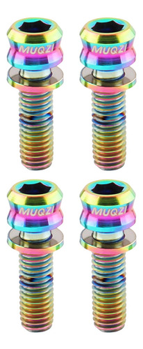 Tornillos De Titanio De Alto Rendimiento M5 17 Multicolor