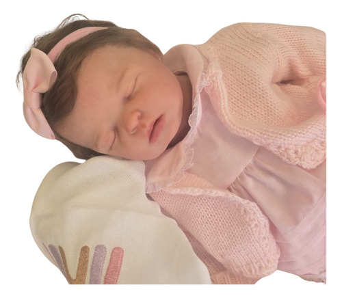Bebê Reborn Silicone Sólido Molinha Mama E Faz Xixi , Banho