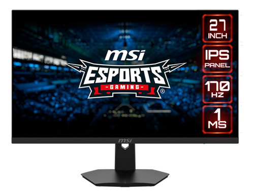 Monitor Gamer Msi Optix G274 27  Fhd 170hz Ips Hdmi Dport (Reacondicionado)