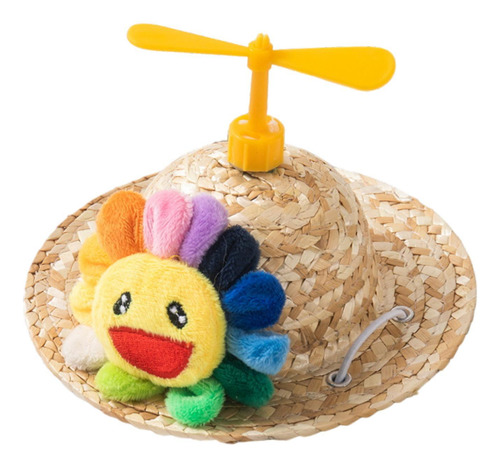 Sombrero De Paja Para Mascotas, Sombrero Para El Sol Para