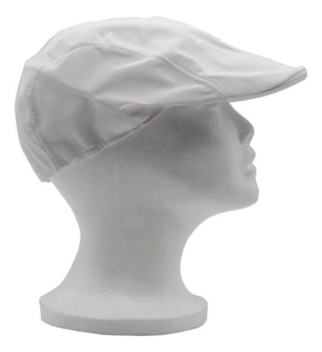 Boina Gorra Lisa Elegante Gris O Blanca