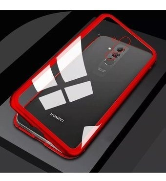 Imagen 4 de 6 de Funda Magnetica Aluminio Cristal H9 Huawei Mate 20/pro/x