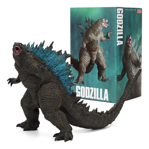 Figura Estática Godzilla Grande Edición Mar Azul, 22 Cm