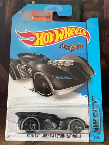 Batman Arkham Asylum Batmobile Hw City Hot Wheels 2014