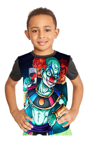 Camiseta Infantil Dbs Vermodo Deuses Da Destruição Ref:784