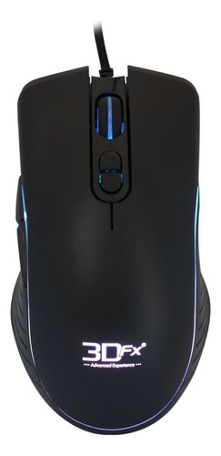 Mouse Gamer 3dfx Acid Rain 4800 Dpi 08792 Negro