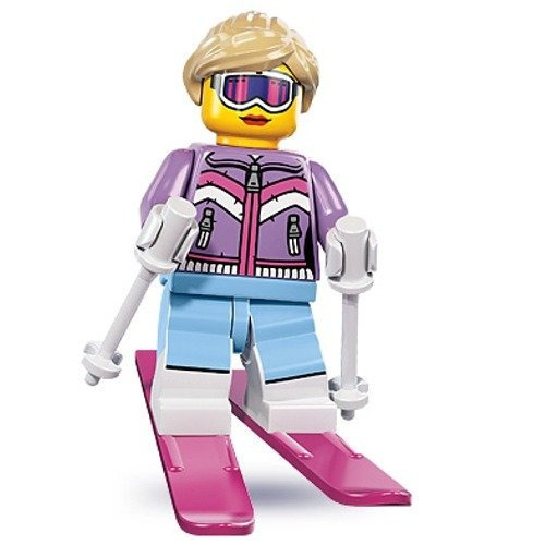 Lego Minifiguras Serie 8 - Declive Del Esquiador