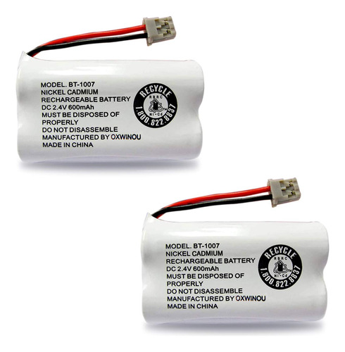 Oxwinou Bbty0651101 - Bateria Compatible Con Uniden Bt1007 B