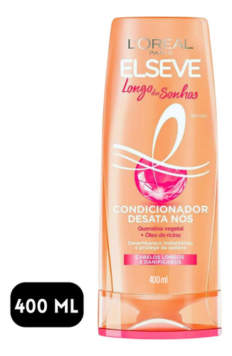 Condicionador Desata Nos L'oreal Paris Elseve Longo Dos